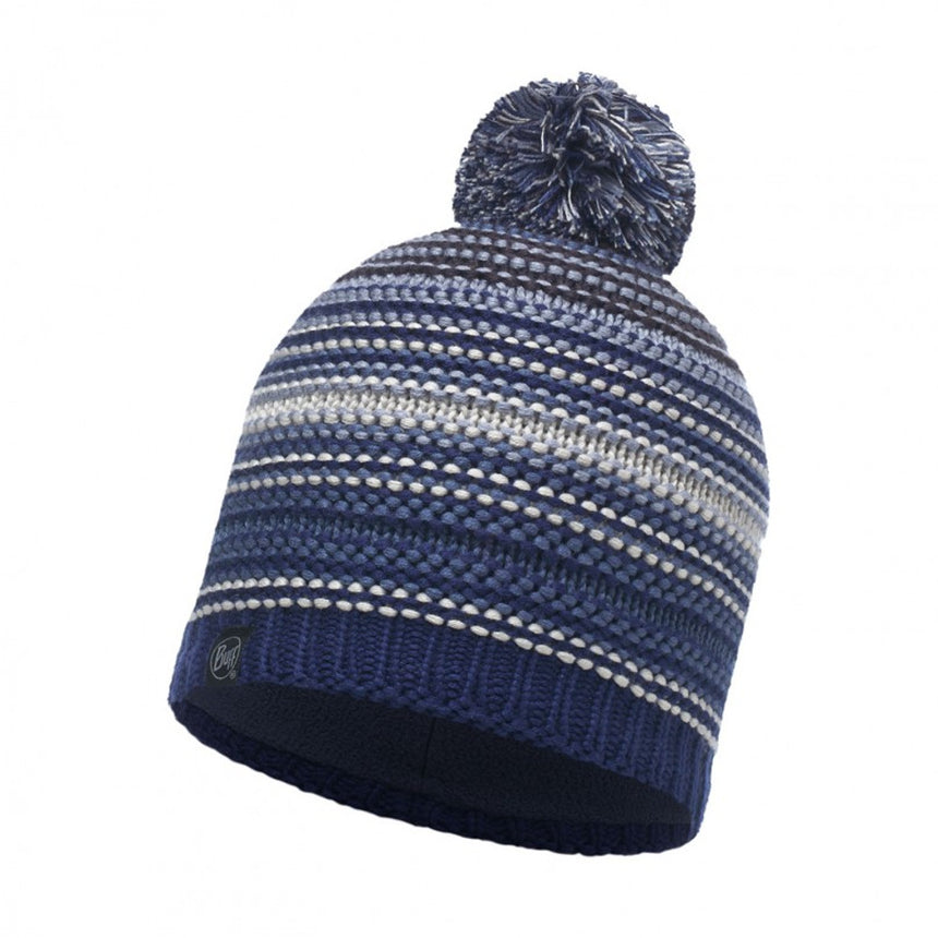 KNITTED & POLAR HAT NEPER BLUE INK