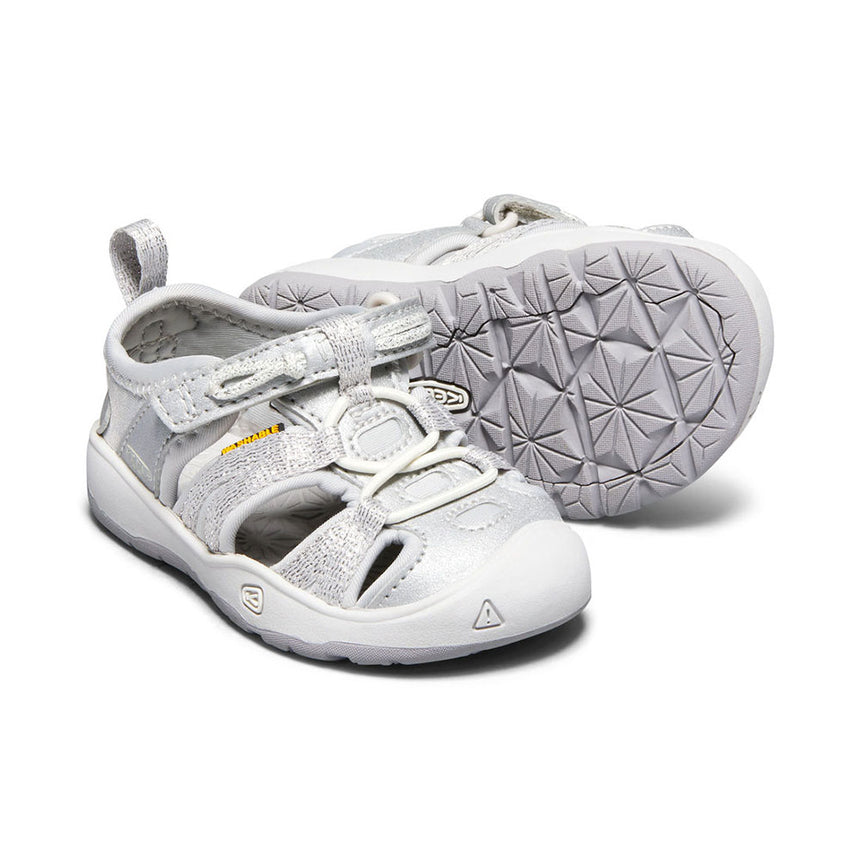 MOXIE SANDAL T SILVER