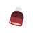 JR KNITTED & POLAR HAT AUDNY WINE