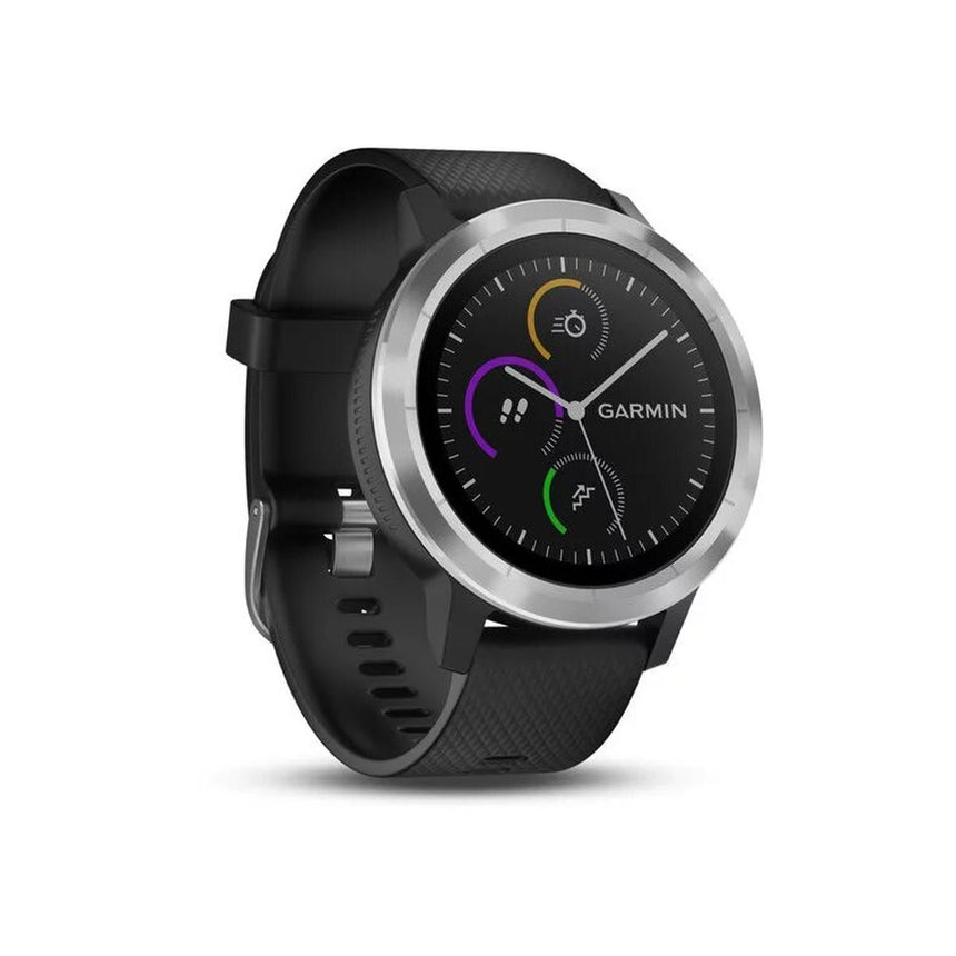 VIVOACTIVE 3 PLATA- CORREA NEGRA