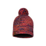 KNITTED & POLAR HAT MARGO MAROON