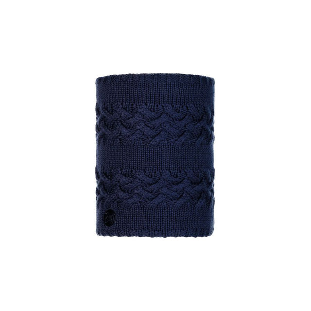 KNITTED & POLAR NECKWARMER SAVVA NIGHT BLUE