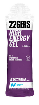 HIGH ENERGY GEL BCAA S BLACKCURRANT