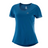 AGILE SS TEE W COPEN BLUE/DARKDE/HEATHER